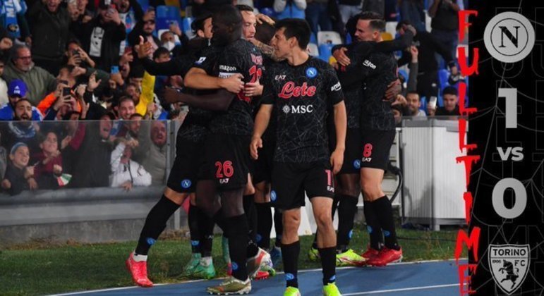 Napoli, "full time", fim de jogo, e por enquanto o melhor da Europa