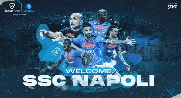 Imagem de capa, do Twitter do Napoli