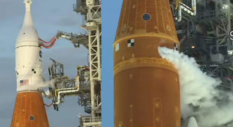 Vazamento de hidrogênio atrapalha missão Artemis 1