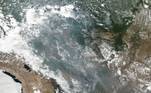 Nasa satélite floresta amazônica