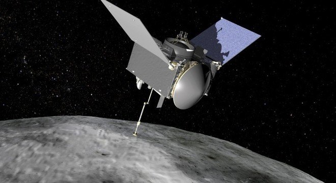 Sonda Osiris-REx  retornará à Terra com amostras do asteroide em 2023
