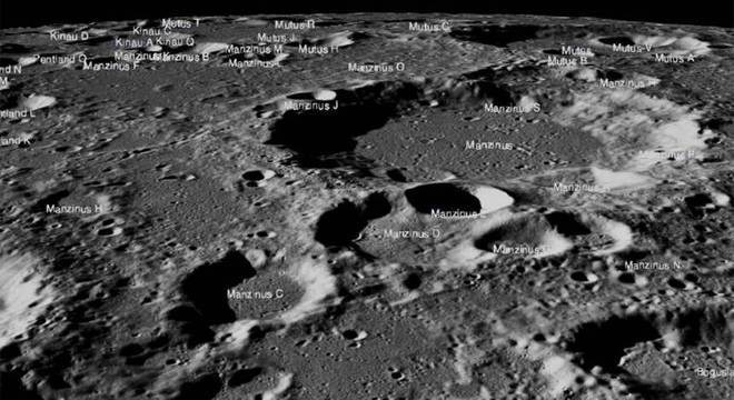 Vikram, a sonda indiana, pode estar em algum lugar desta foto feita pela Nasa

