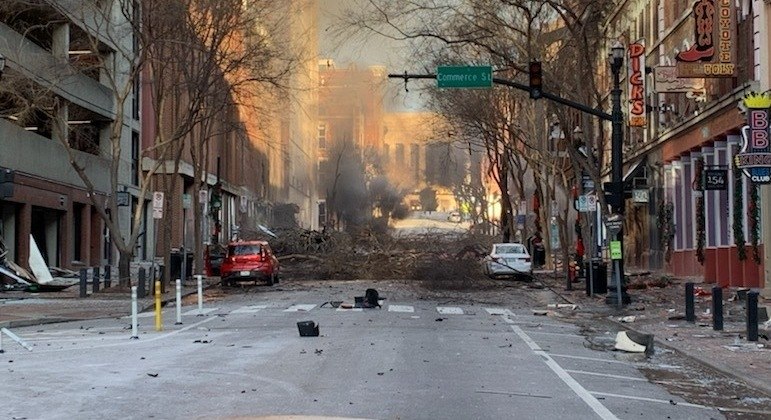 Explosão ocorreu no centro de Nashville, no estado do Tennessee