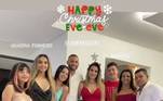 Weverton, goleiro do Palmeiras, trouxe a família toda dos Acre para comemorar Natal