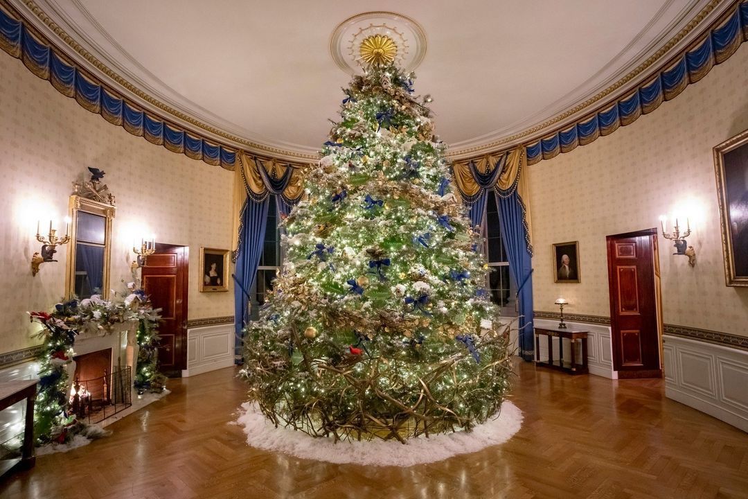 Decoração da Casa Branca está pronta para o Natal; veja fotos - Fotos - R7  Internacional