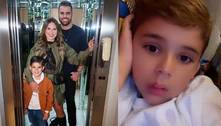 Filho de Zé Neto e Natália Toscano passa por cirurgia após acidente com anzol de pesca 