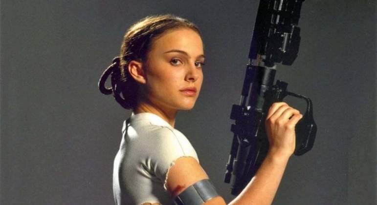 Natalie Portman é Padmé Amidala, de Star Wars