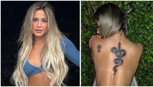 lnfluenciadora que fez tatuagem escondido da mãe ganha mais de 80 mil seguidores após polêmica