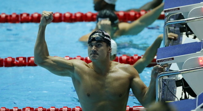Nathan Adrian no Mundial de Natação na Coreia do Sul