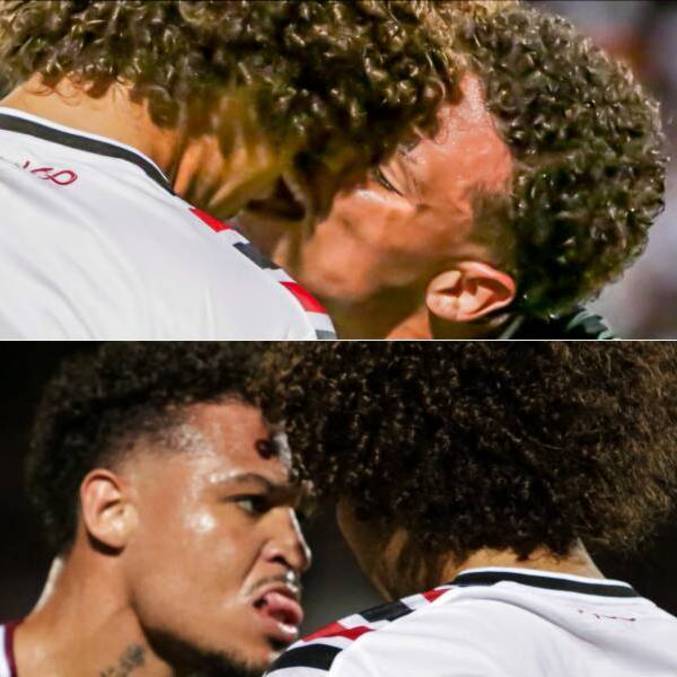 Nathan Cachorrão lambeu o rosto do rival, mas foi Anderson Paulista o expulso do jogo
