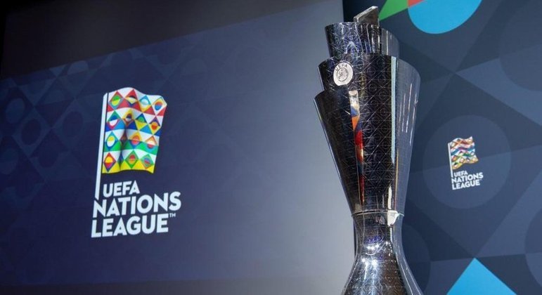 A taça, lindíssima, da Nations League