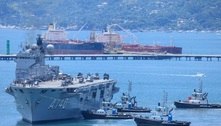 Marinha vai reposicionar navio que atende vítimas das chuvas no litoral paulista em áreas mais atingidas