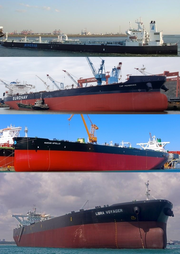 Todos os navios são de bandeira grega