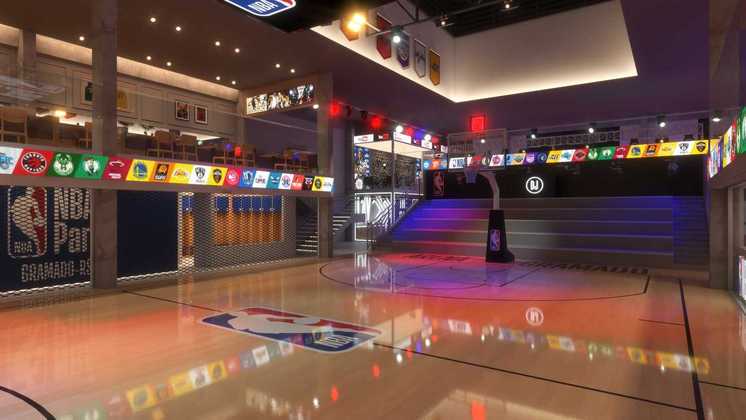 No NBA Park, os visitantes vão encontrar uma quadra de basquete, áreas interativas,ambientes 'instagramáveis', cafés e restaurantes, exposição de memorabília oficial, ÁreaKids, estações de videogame, máquinas de arremessos (pop-a-shots), a NBA Store- com centenas de produtos licenciados oficiais - e muito mais