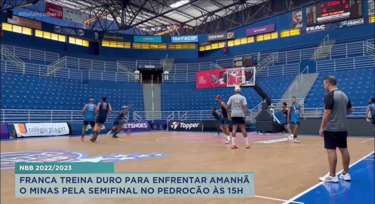 NBB 2023: torcedores acompanham último treino do Franca Basquete para duelo  com o Minas - RecordTV Interior SP - R7 Balanço Geral