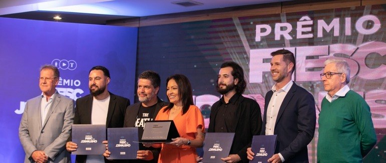 Três reportagens do Grupo ND estão entre as vencedoras do Prêmio Fiesc de Jornalismo 2022 (Divulgação NDTV Santa Catarina)