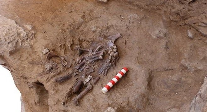 Local onde foi encontrada a ossada de um Neandertal