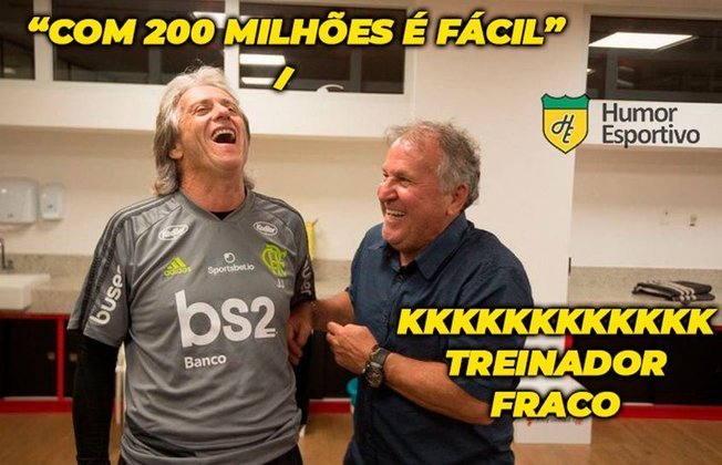 Nem com 200 milhões? Demissão de Renato Gaúcho do Flamengo rende memes nas redes sociais.