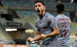 Neste domingo, o Fluminense venceu o Palmeiras por 2 a 1, no Maracanã, em jogo válido pela 32ª rodada do Brasileiro. O visitante abriu o placar, mas Yago Felipe virou o jogo na do segunda etapa. Confira as notas do time a seguir. (Por Ana Daróz; anapereira@lancenet.com.br)