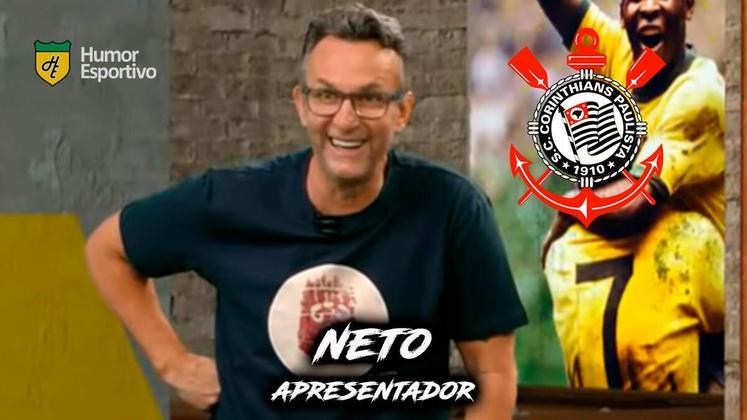 Neto é torcedor do Corinthians.