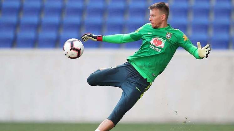 Neto (goleiro) - Clube que jogava: Valencia (Espanha) - Idade em 2018: 29 anos - Não atuou na partida / Clube atual: Bournemouth (Inglaterra) - Não foi convocado para a Copa de 2022.