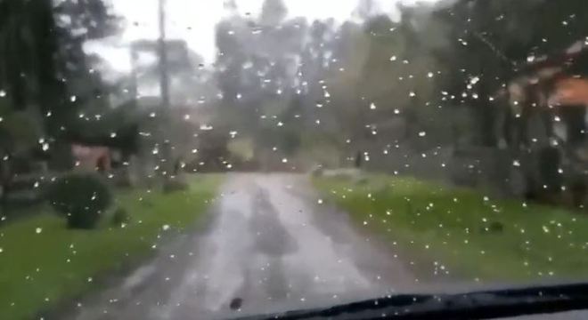 Neve Chega Ao Interior Do Rs Regiao Sul Do Pais Tera Madrugada Gelada Noticias R7 Cidades