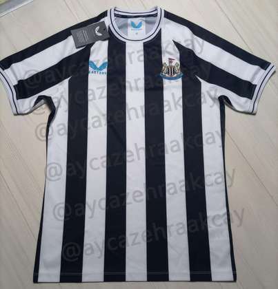 Newcastle: camisa 1 (vazada na internet) / fornecedora: Castore