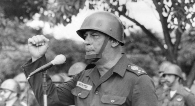 General Newton Cruz, em foto de 1984