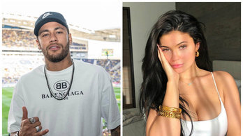 Neymar passa a seguir Kylie Jenner nas redes sociais  (Fotos de Reprodução/Instagram)