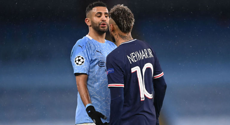 A encarada Mahrez X Neymar