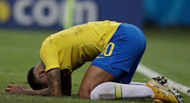 Neymar e o fracasso da Copa de 2018. Jogou todas as partidas. Não adiantou
