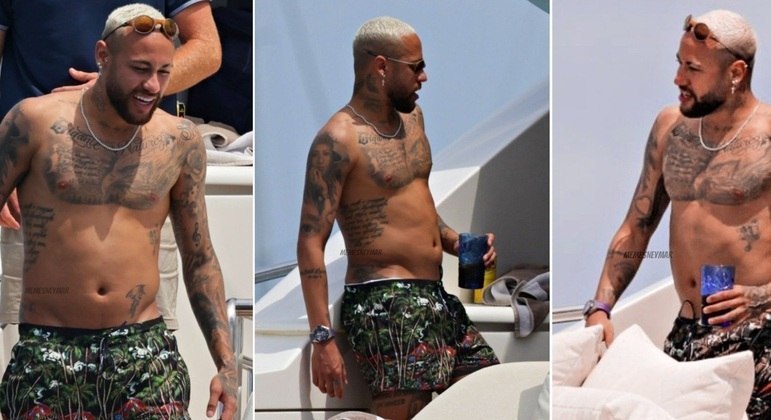 Neymar foi duramente criticado por sua forma física nas férias. Pela imprensa francesa