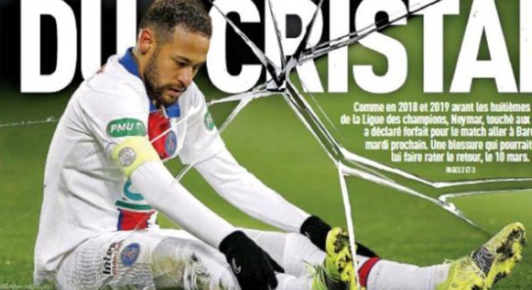 Imprensa francesa se cansou. Cobra comportamento de atleta profissional de Neymar
