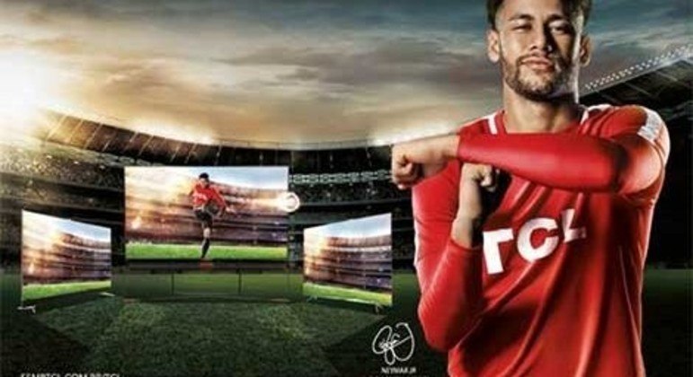 Neymar foi presente para a Band, que comprou o torneio da Arábia Saudita. Sem imaginá-lo no Al-Hilal