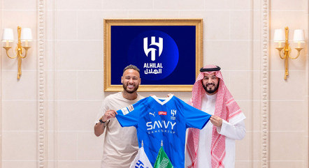 Neymar é o novo reforço do Al-Hilal, da Arábia Saudita
