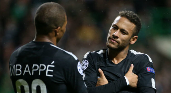 A estrela mundial hoje do PSG se chama Mbappé. Dói para Neymar