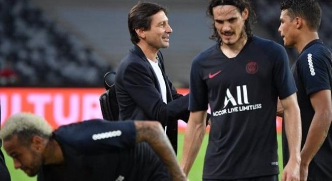 Neymar sabe que uma das funções de Leonardo é acabar com suas mordomias