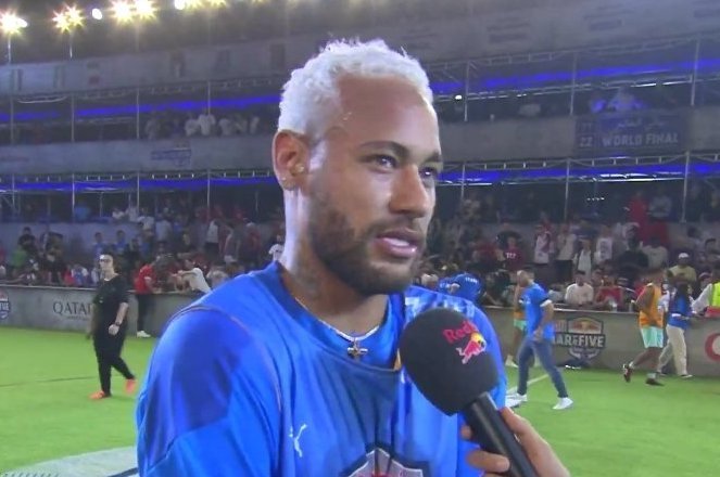 Neymar, ontem no Catar, cansado. Desvalorizado. Temporada 2021/2022 foi frustrante
