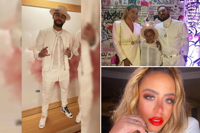 Neymar só faz aniverário na quarta-feira, mas no último domingo ele deu uma grande festa para comemorar seus 28 anos. Com presença de família e amigos veja como foi.  Não foram permitidas fotos na festa, mas ninguém resiste a uma fotinho nas redes sociais