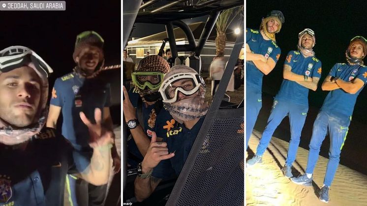 Antes de um amistoso contra a Argentina, em 2018, Neymar visitou o deserto na cidade de Jidá e publicou os momentos nas redes sociais. Se fizer a mesma promoção do país na internet, ele receberá 500 mil euros (R$ 2,7 milhões) por postagem
