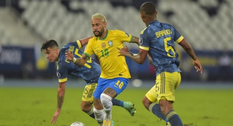 No sufoco, Brasil vence Colômbia e é campeão da Copa América