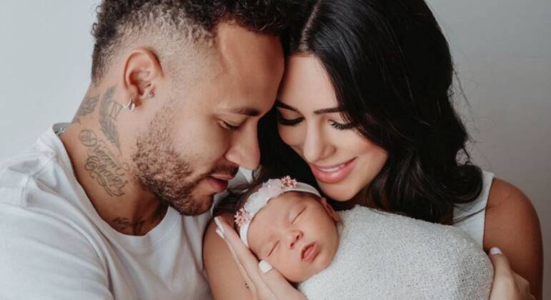 Neymar, Bruna Biancardi e Mavie 