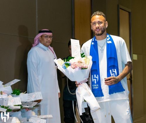 O jogador vai ser apresentado oficialmente no sábado (19), antes da partida contra o Al-Fayha, com outra grande celebração ao lado da torcida