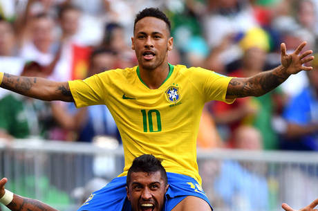 Neymar está entre os artilheiros do Brasil em Copas