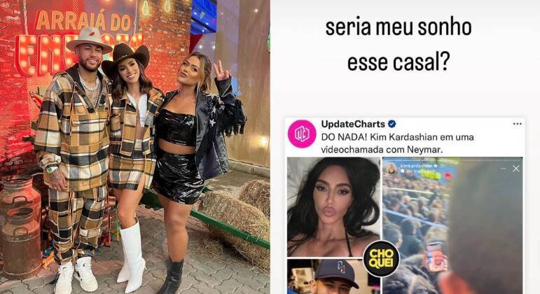 Neymar e Bruna Biancardi dão unfollow em Camila Loures