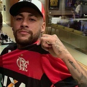 "Caraca, acho que sou flamenguista", disse Neymar
