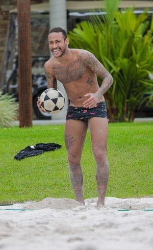 Neymar se prepara na quarentena