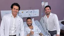 Neymar tem alta neste sábado (4) após cirurgia no joelho esquerdo