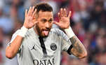 Neymar jogou a Champions League pelo Barcelona (ESP) e PSG (FRA).