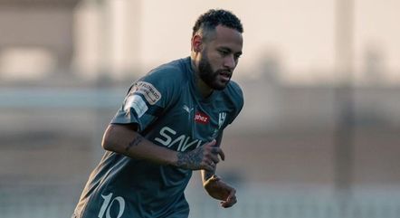Apresentado há mais de 10 dias, Neymar só treinou com o Al-Hilal
